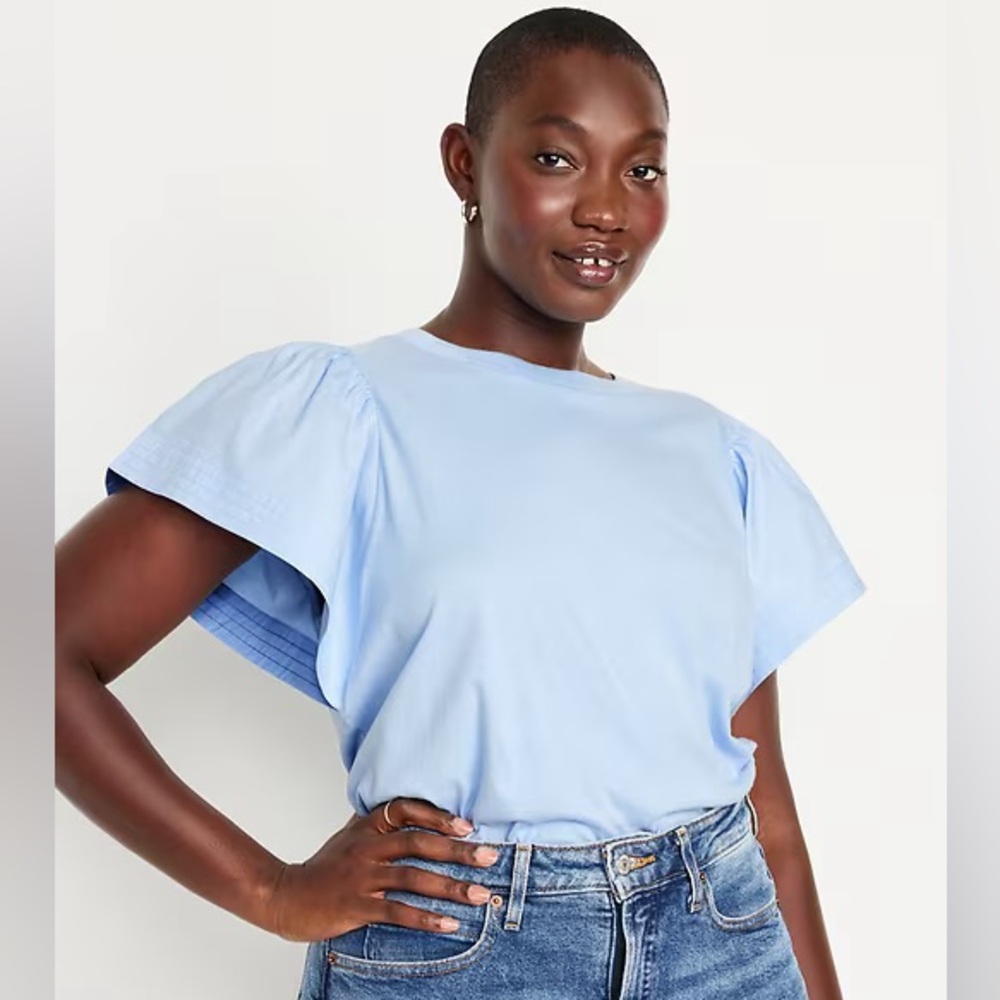 Old Navy Flutter Sleeve Tee